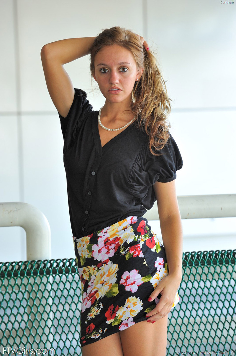 Summer gives upskirt glimpses 11 