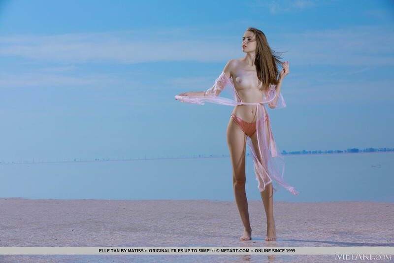 Elle Tan In Tranquil Ocean Beach Scene 00 1024 683