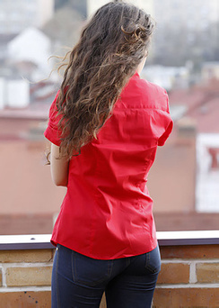 Lovely brunette teen