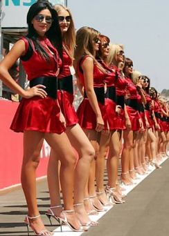 Sexy F1 Girls
